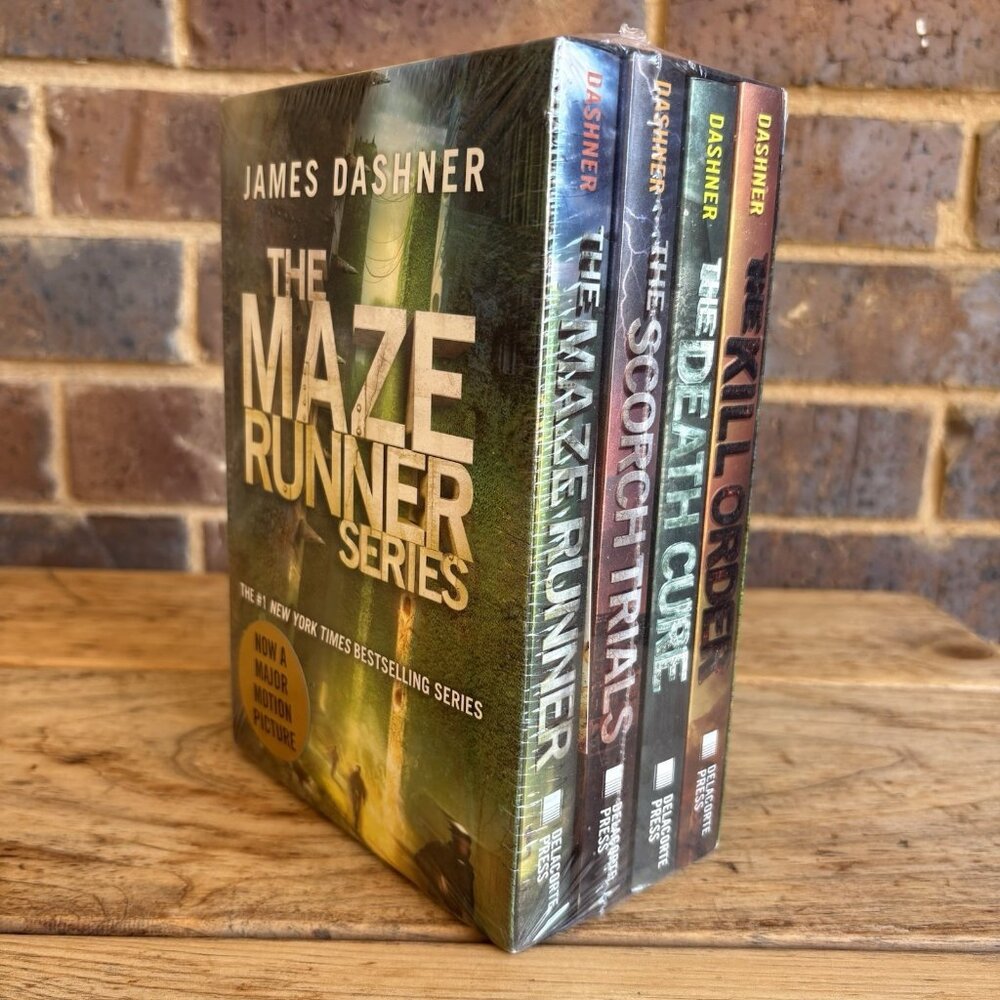 Maze Runner Series (4-Book) by James Dashner (2014, Trade Paperback